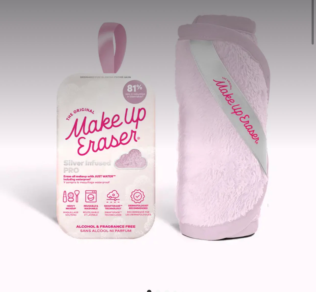 Silver Infused MakeUp Eraser Pro