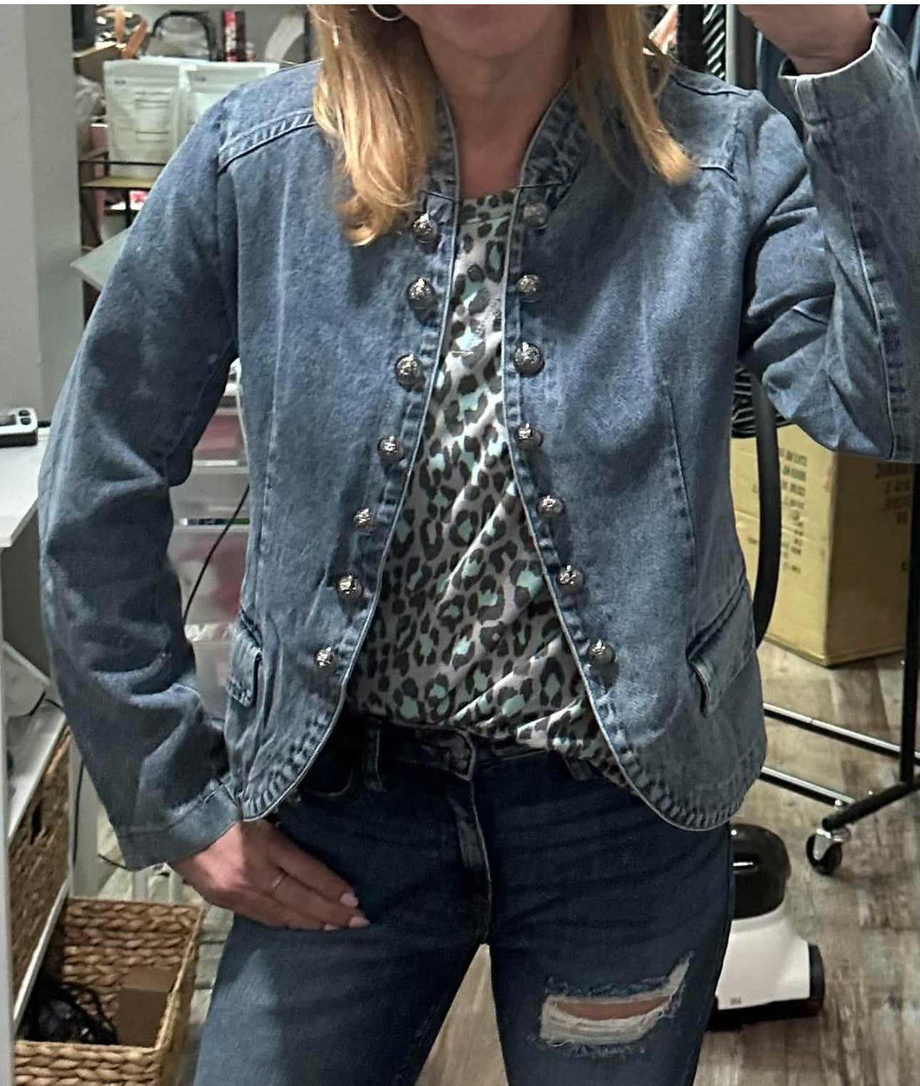 Denim Blazer