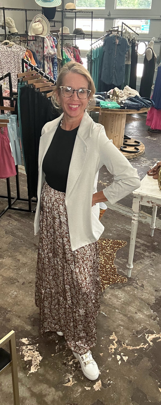 DS Scrunch Sleeve Blazer