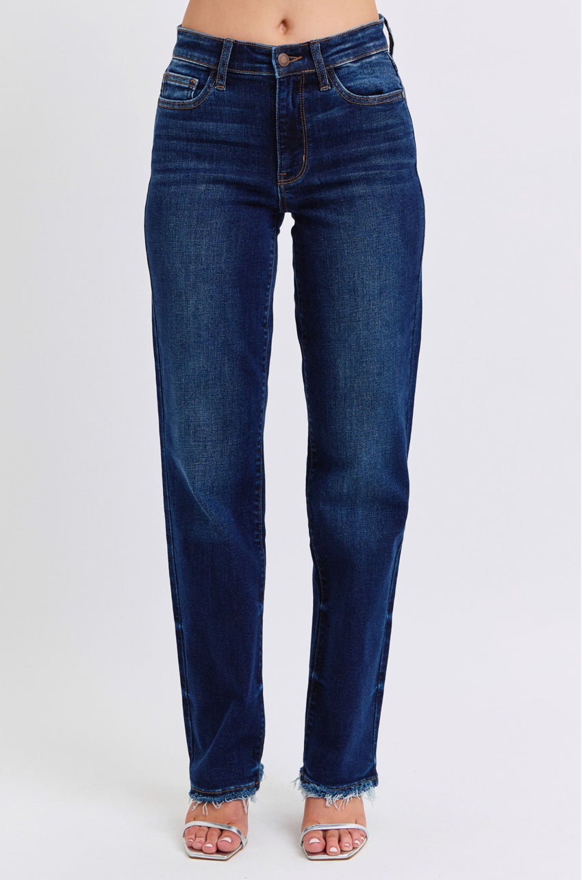 Judy Blue Mid Rise Straight