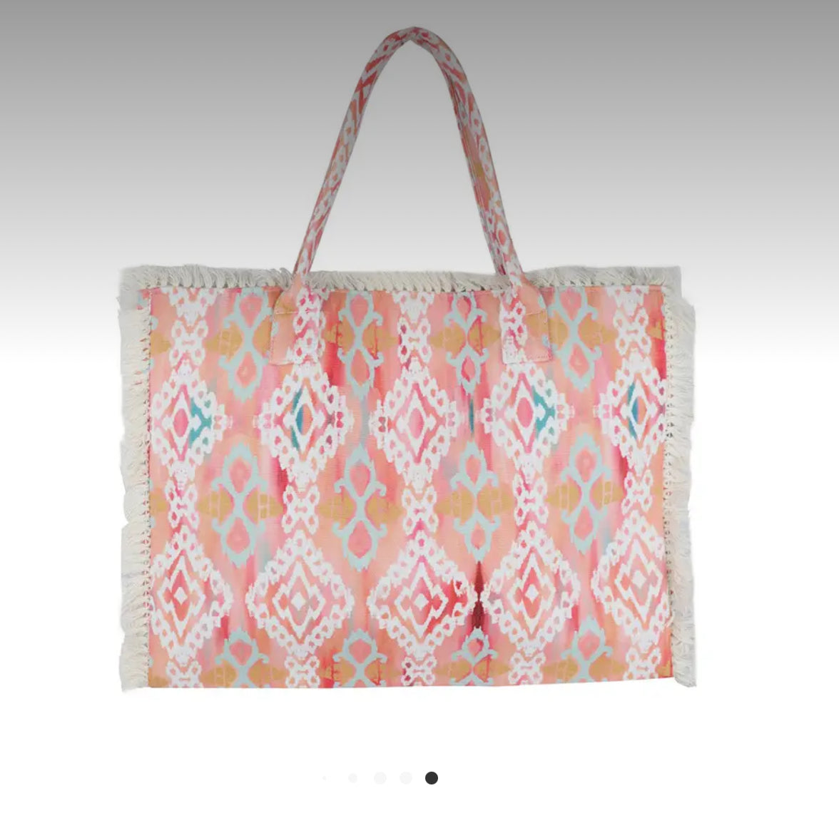 Boho Fringe Tote Bag