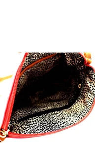 Red Tassel Crossbody