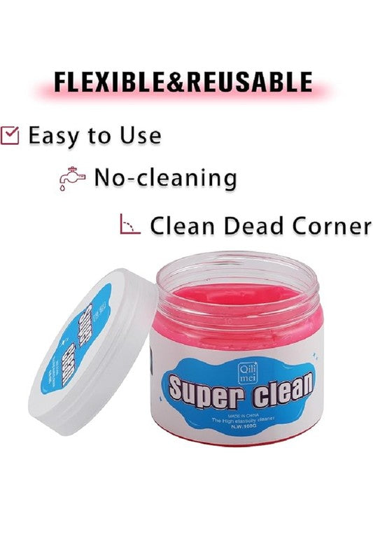 REUSABLE CLEANING GEL UNIVERSAL DUST CLEANER KIT