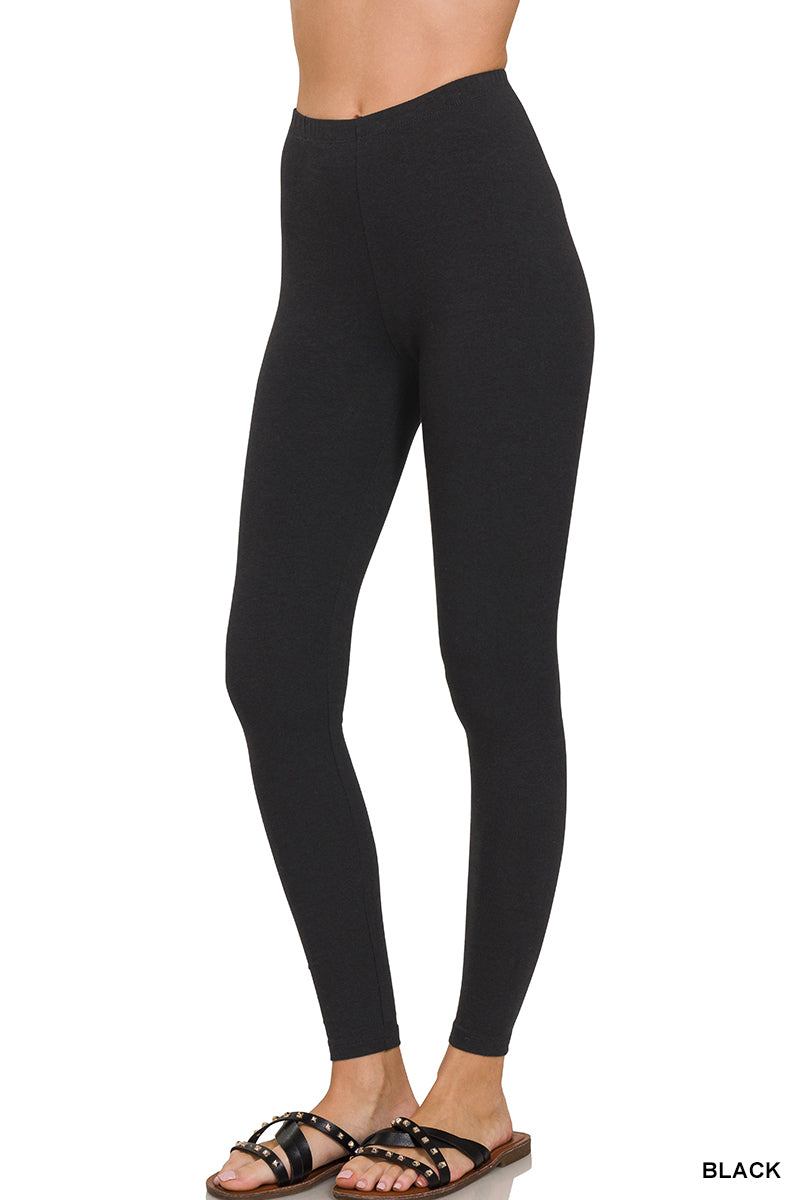 Zenana Black Leggings
