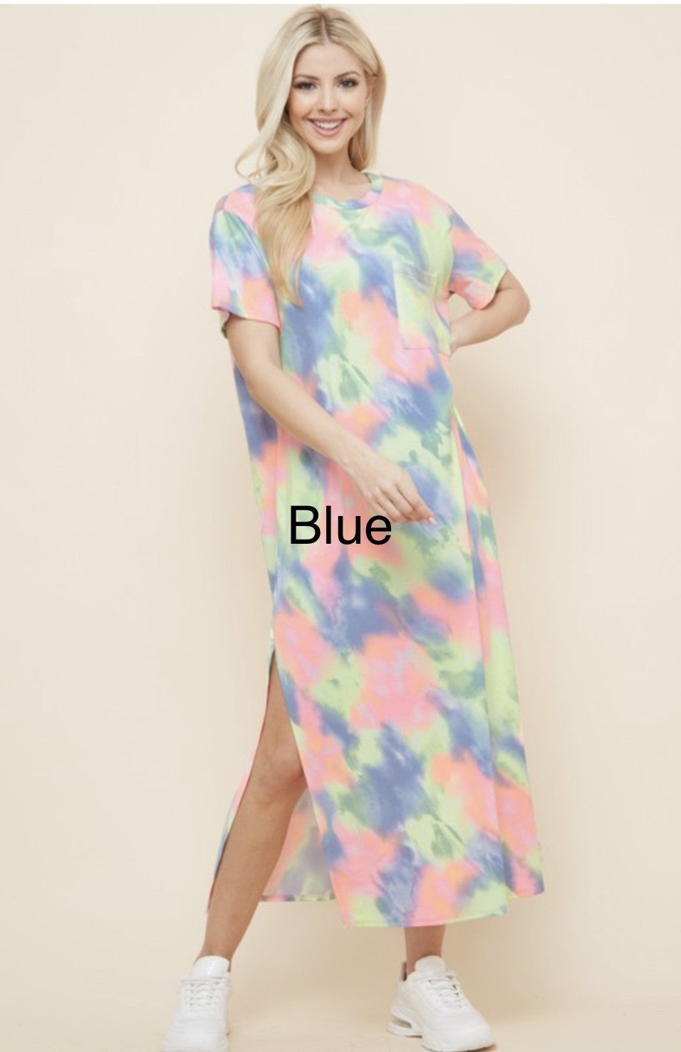 Tye Dye Maxi - Charming Cheetah Boutique