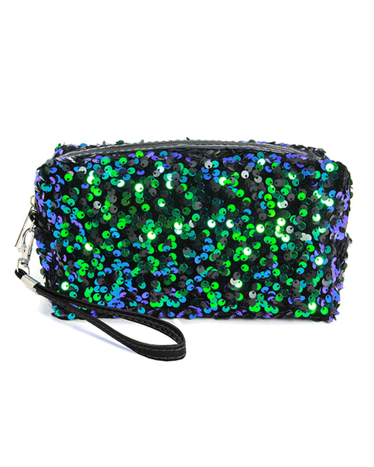 Sequin Cosmetic Pouch