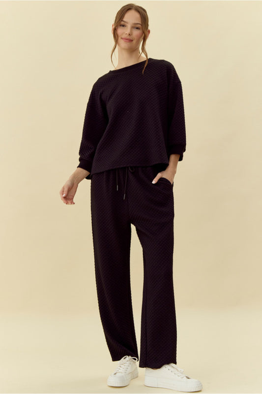 Black Lounge Set