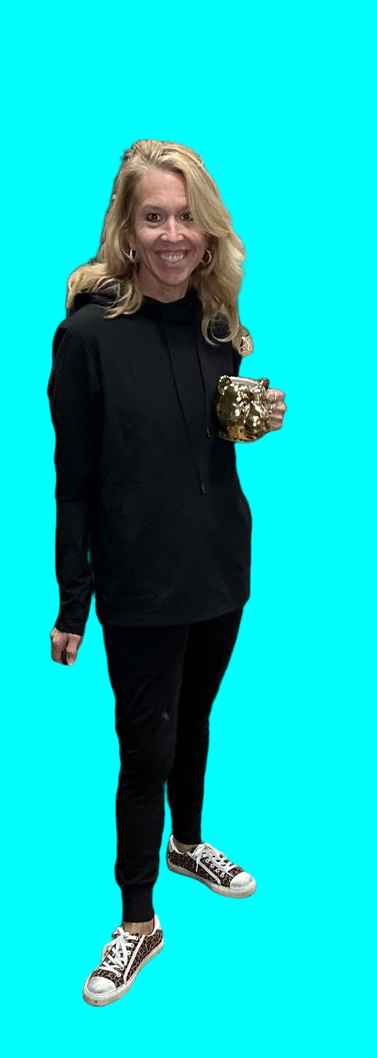 Mono B Green- Slim Fit Paneled Joggers