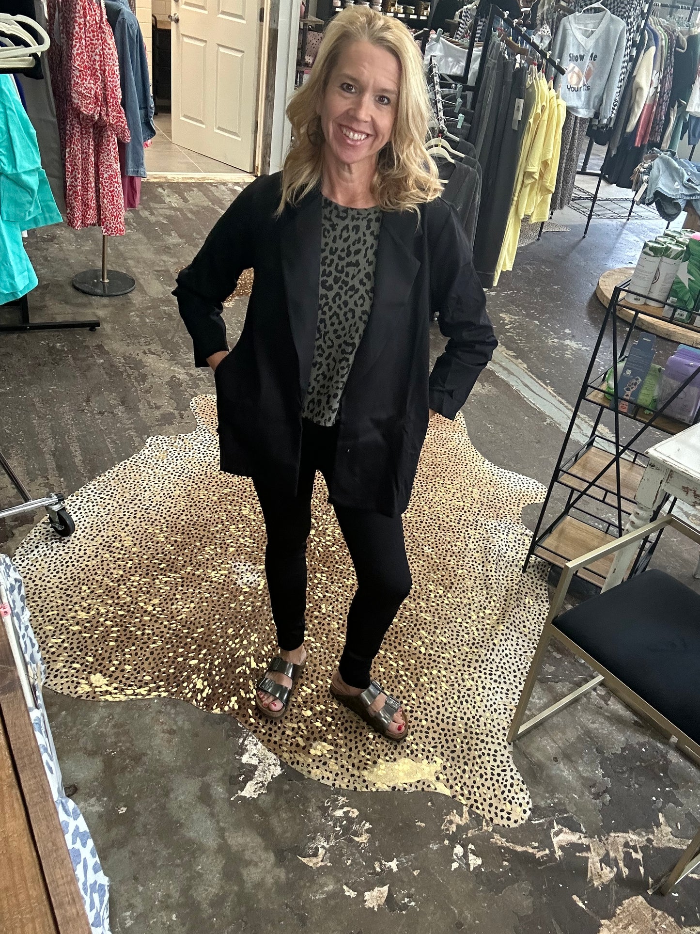 DS Scrunch Sleeve Blazer