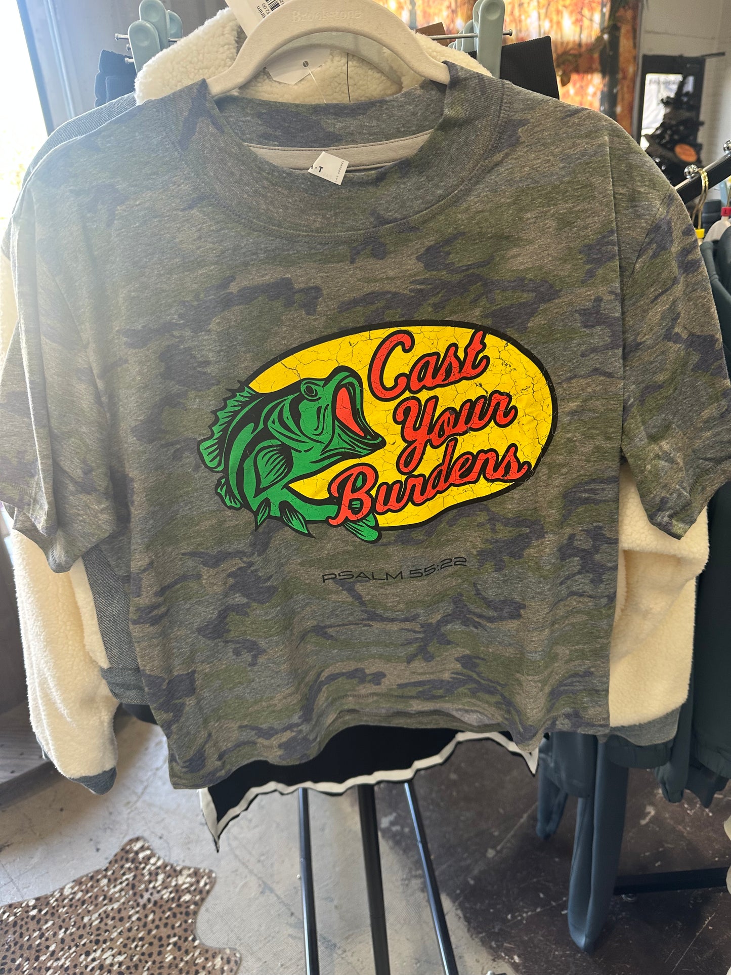 Cast Your Burden Boxy Tee