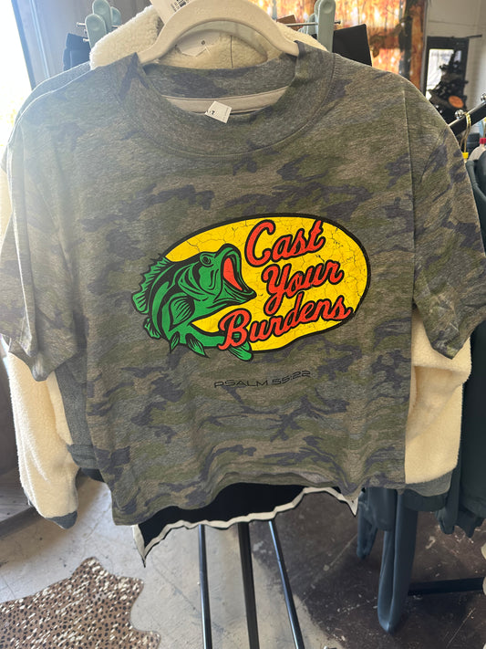 Cast Your Burden Boxy Tee