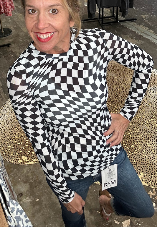 Mesh Long Sleeve