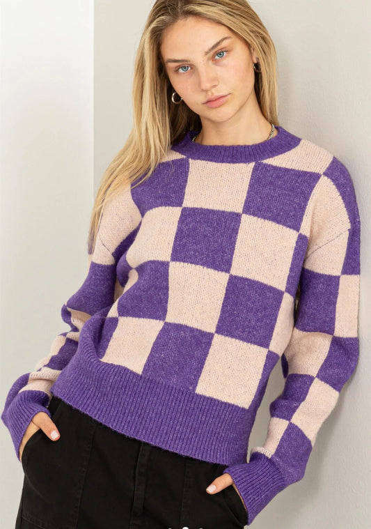 Purple/Pink Sweater