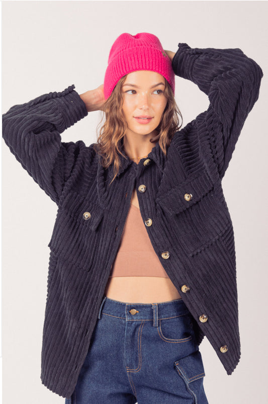 Wide Corduroy Shirt