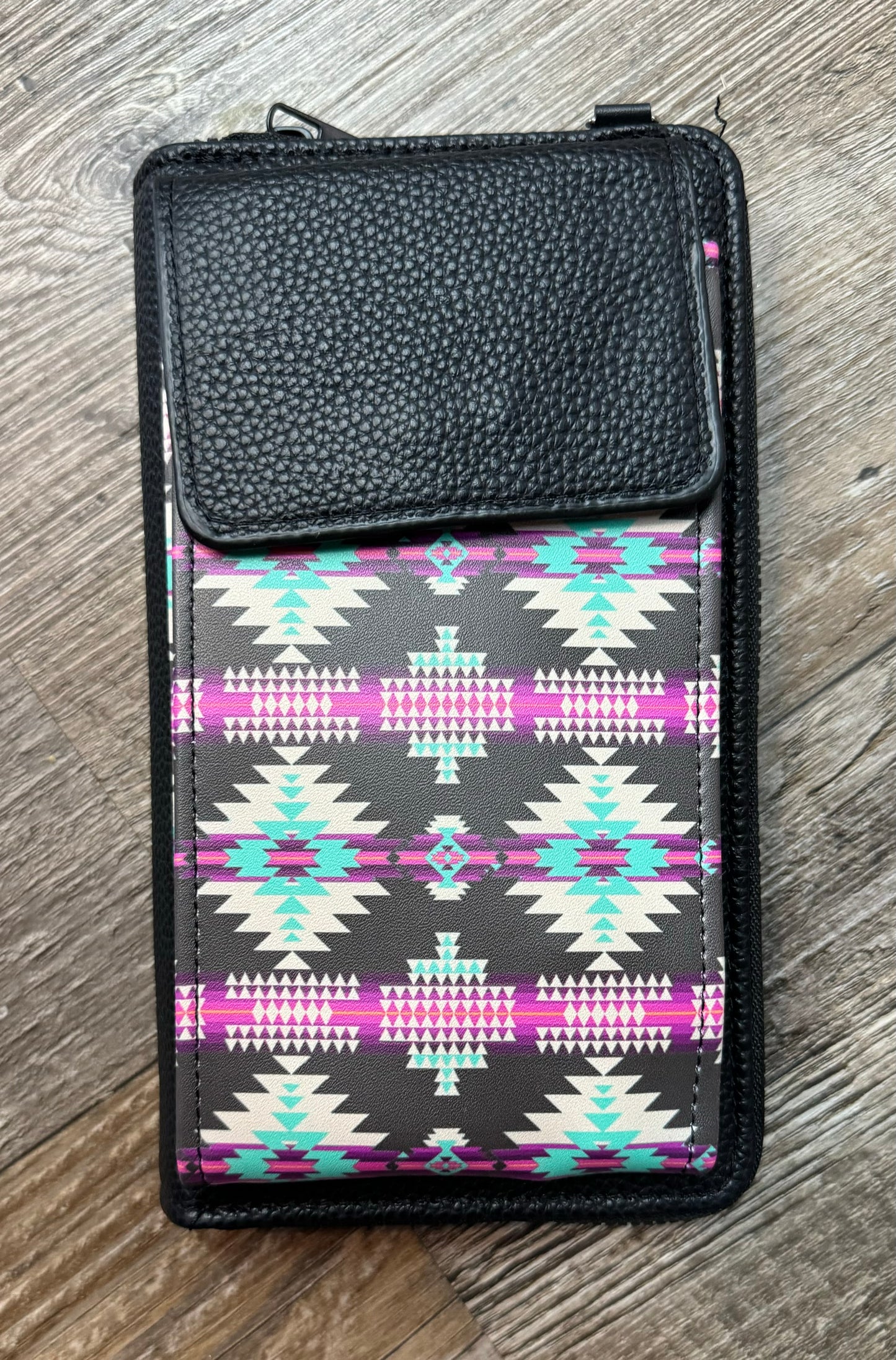 Wallet Bag Phone with Crossbody Strap