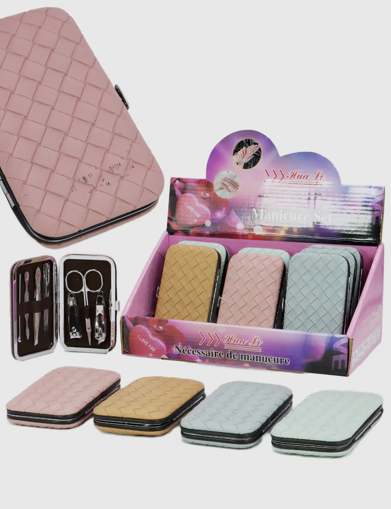 Basket Weave Nailcare Kit