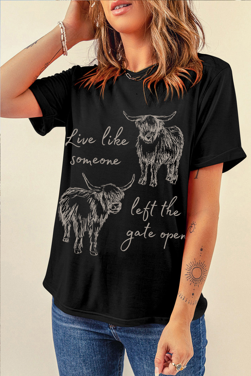 Live Like Someone Tee