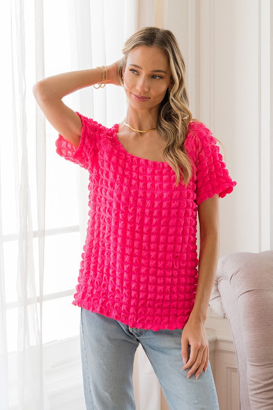 Pink Puff Top