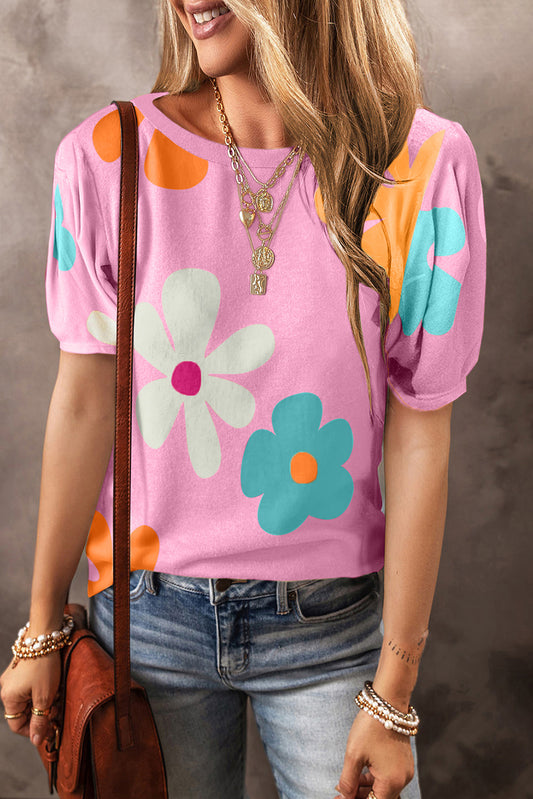 Pink Vintage Top