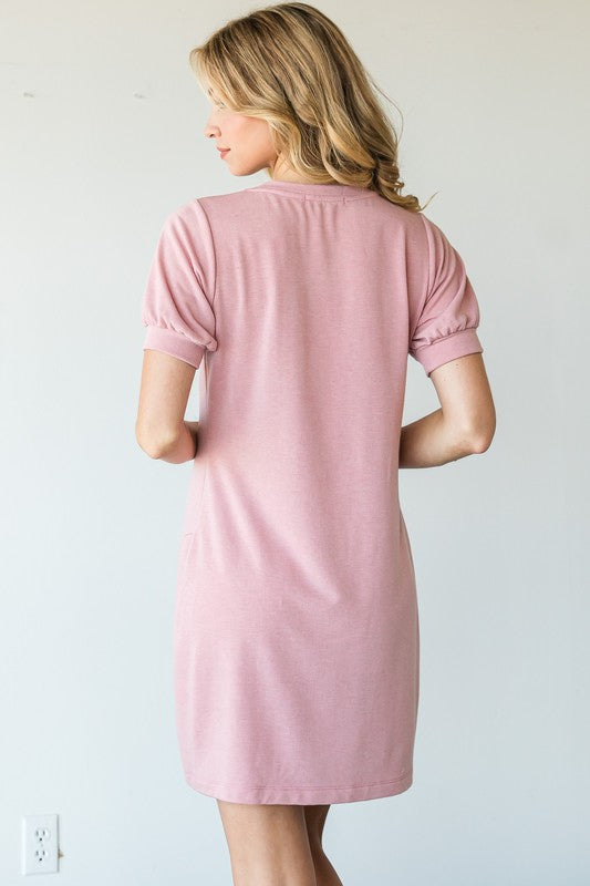 Vintage Mauve Dress