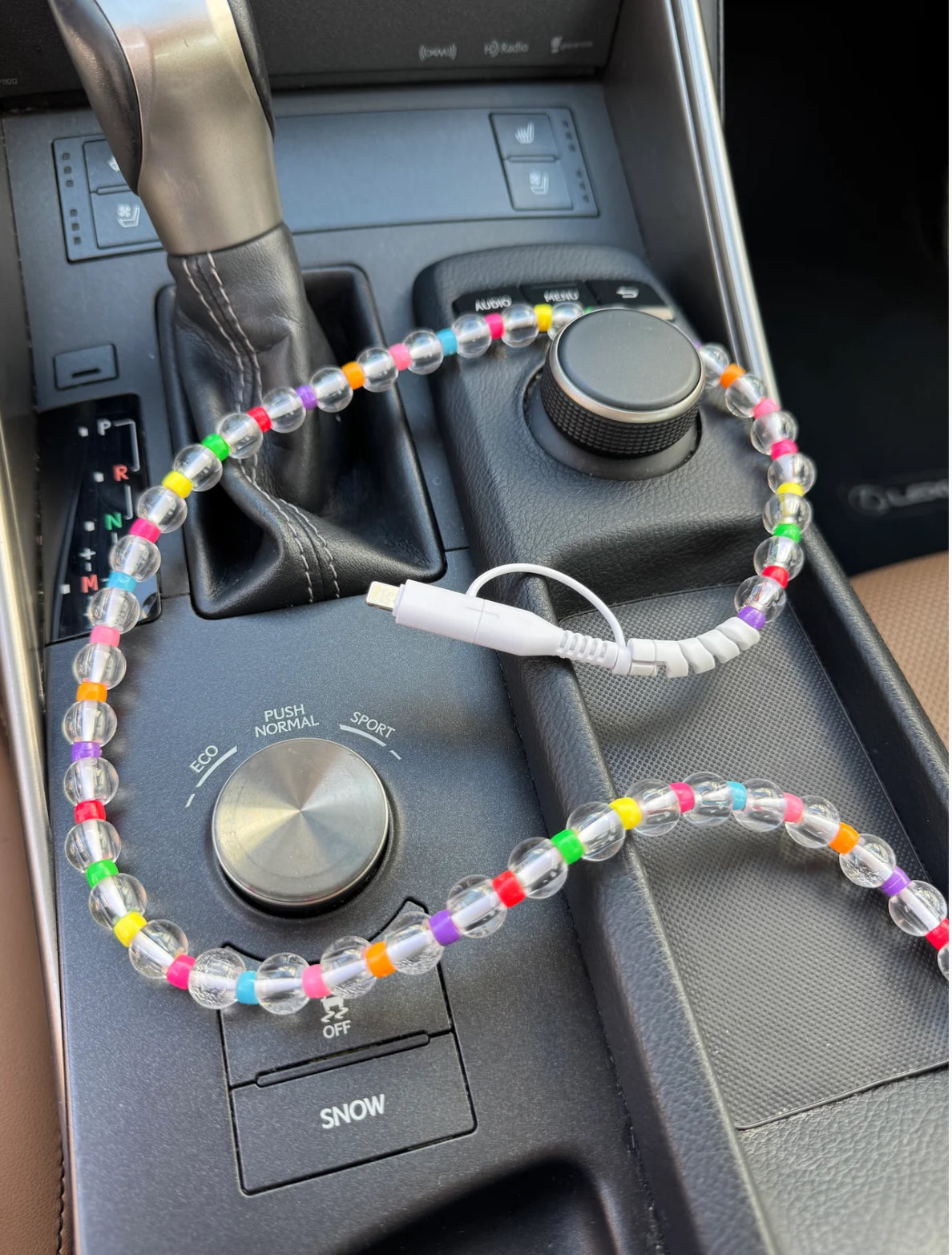 3 FT. Beaded Phone Charger