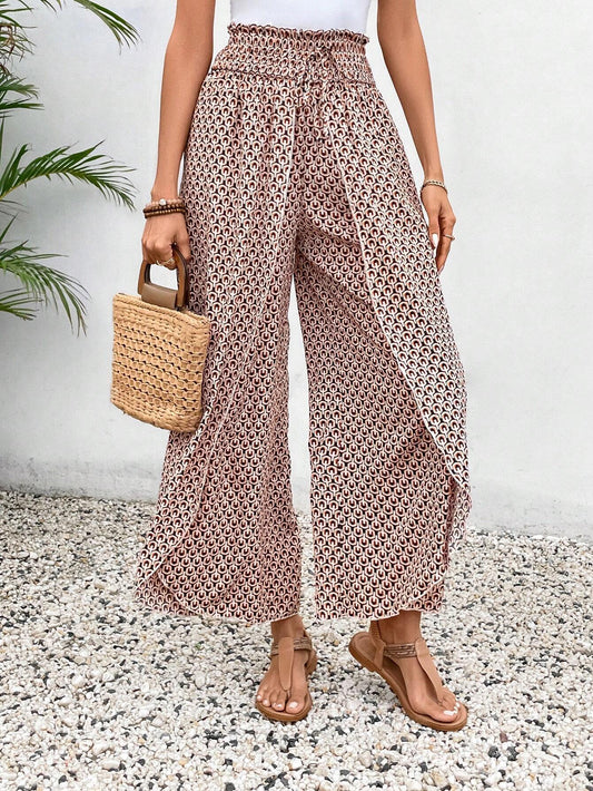Smocked Boho Pant