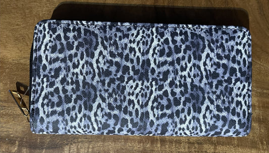 Animal Print Zipper Wallet - Charming Cheetah Boutique