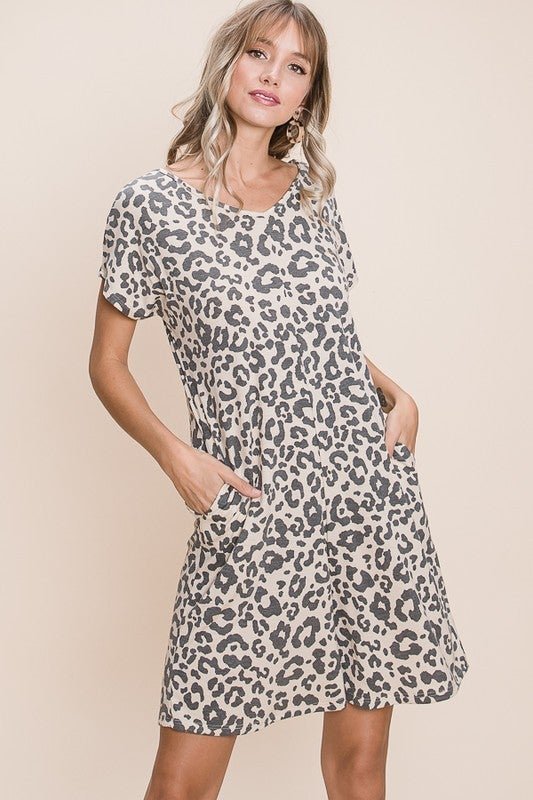 Leopard Romper - Charming Cheetah Boutique