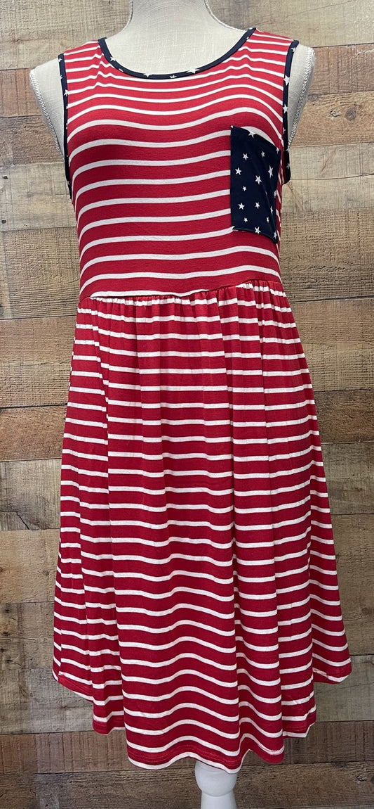 Stars and Stripes dress - Charming Cheetah Boutique